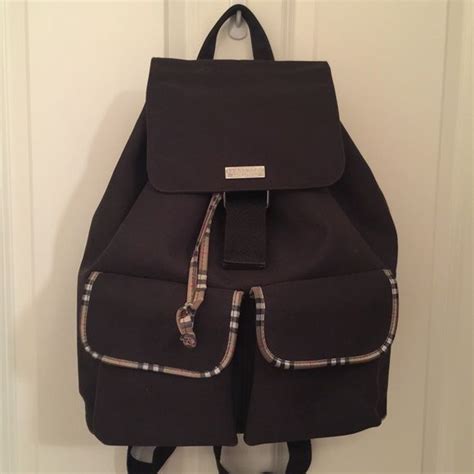 burberry fragrance nylon backpack|authentic burberry backpack.